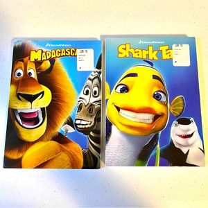 Madagascar and Shark Tale DVDs